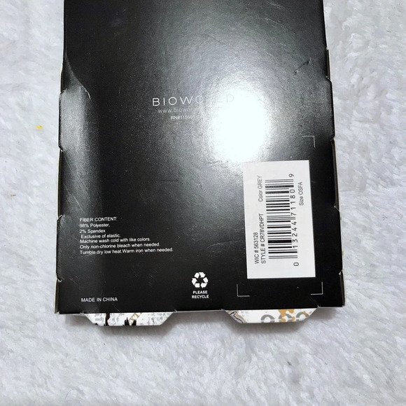 Bioworld Harry Potter New with Packaging 1 Pair Crew Men's Socks Size 8-12 - Picture 7 of 7